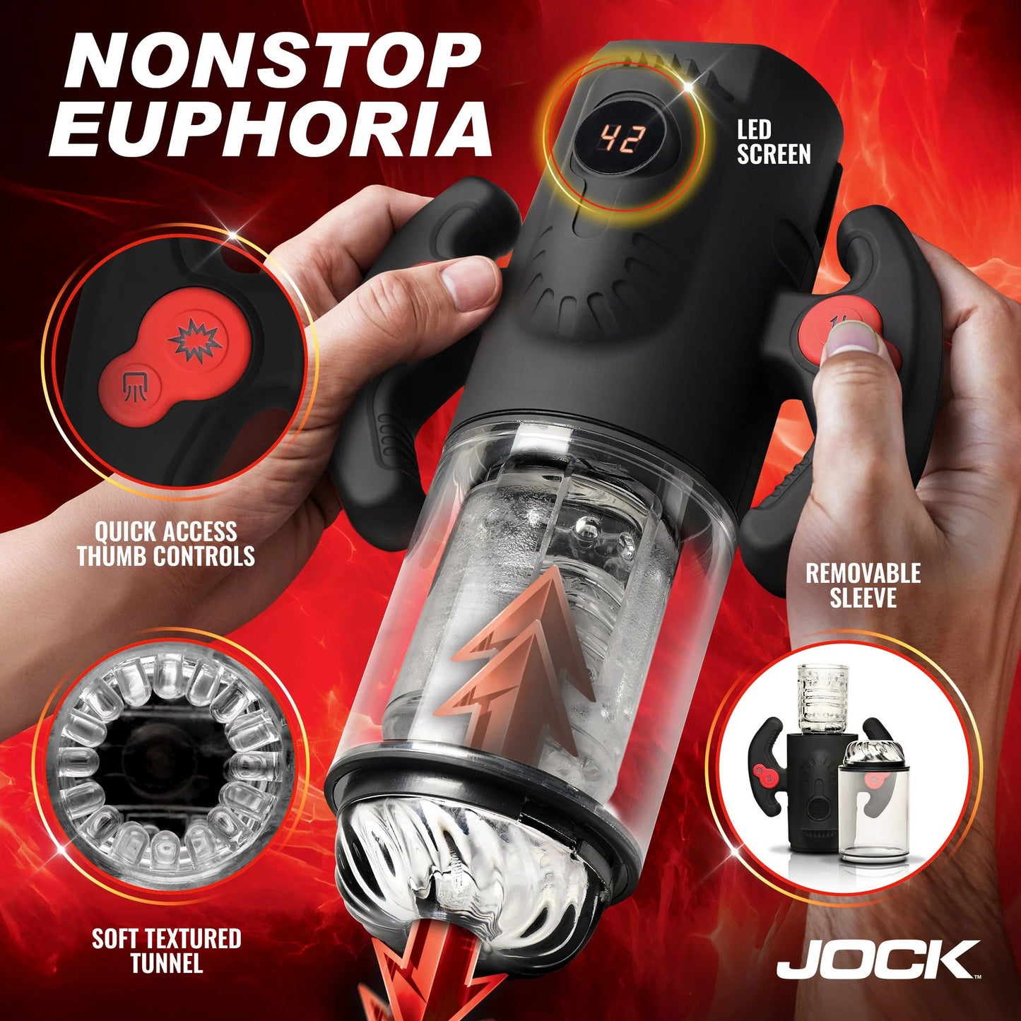 Jock - Turbo Max 3-in-1 Masturabtor