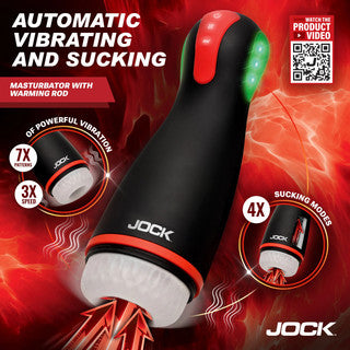 Jock - Blaze Vibrating, Sucking & Warming Masturabtor