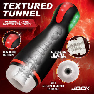 Jock - Blaze Vibrating, Sucking & Warming Masturabtor