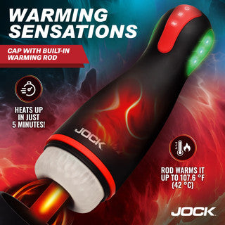 Jock - Blaze Vibrating, Sucking & Warming Masturabtor