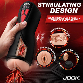 Jock - Banger! Sucking & Vibrating Pussy Masturabtor