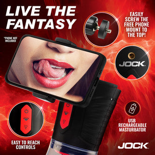 Jock - Blow Job Sucking Licking & Vibrating Masturabtor