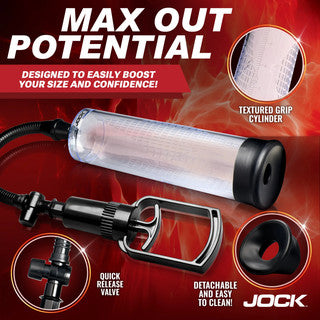 Jock - Penis Pump with Pull Rod