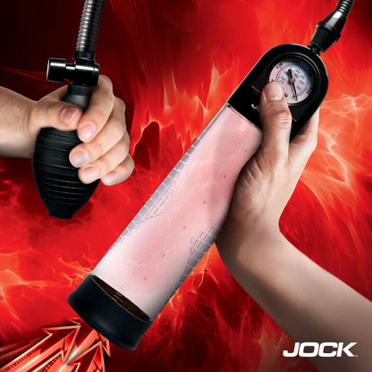Jock - Gauge Penis Pump with Bulb