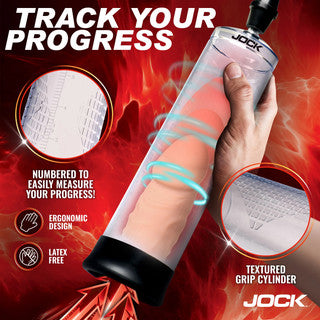 Jock - Penis Pump with Gauge & Trigger Handle