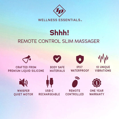 ID - Stimulateur Télécomandé Shhh !