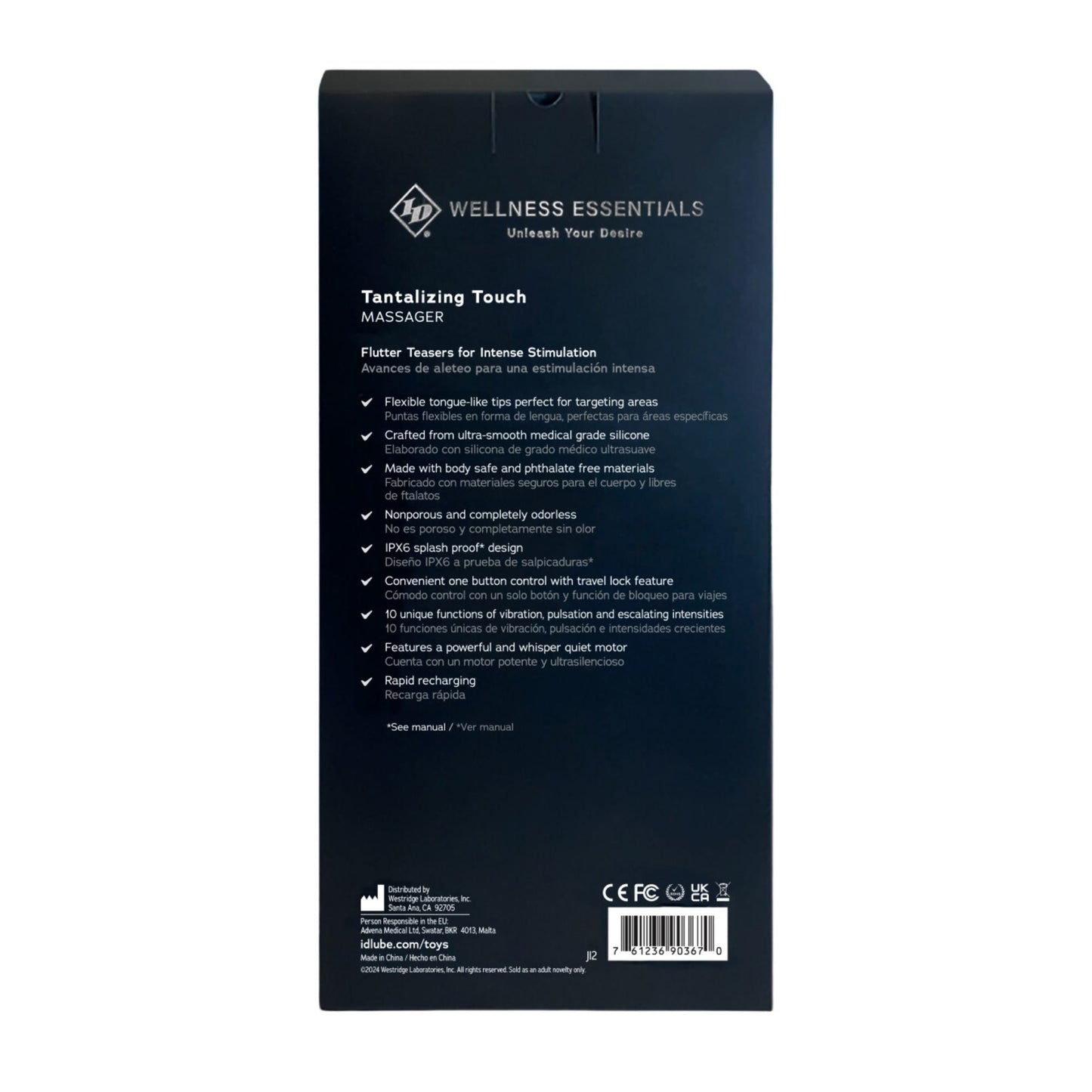 ID - Stimulateur Tantalizing Touch