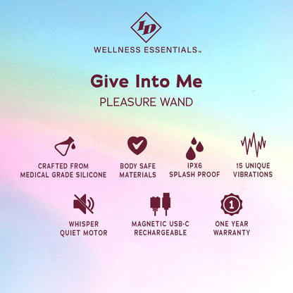 ID - Vibromasseur Give Into Me