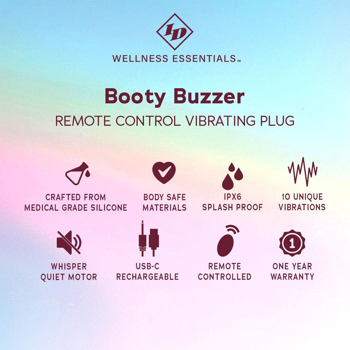 ID - Plug Vibrante Booty Buzzer