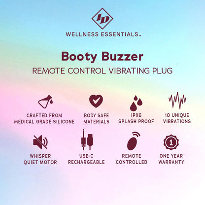 ID - Plug Vibrante Booty Buzzer