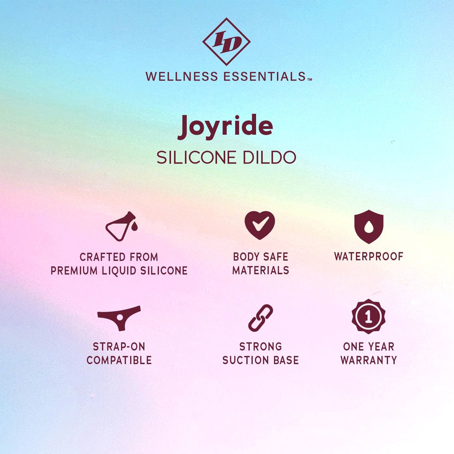 ID - Dildo Silicone Joyride