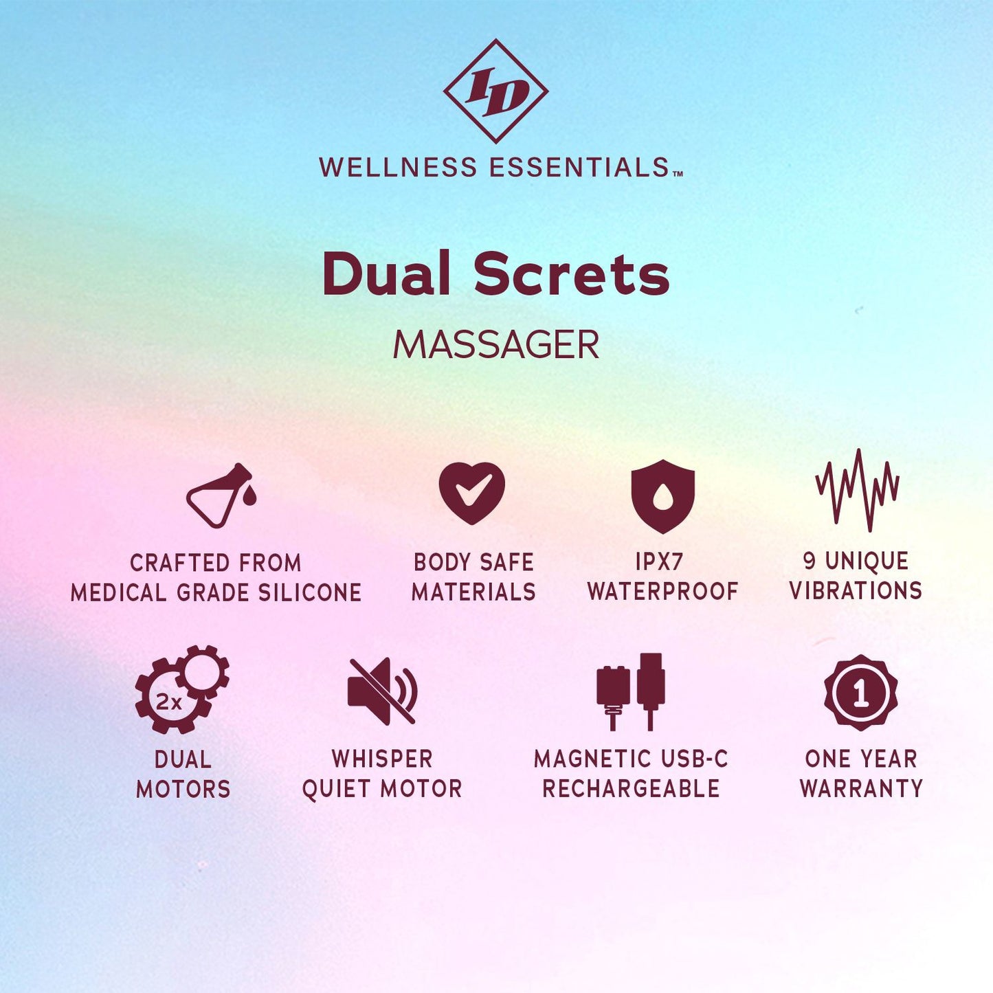 ID - Vibrateur Double Dual Secrets