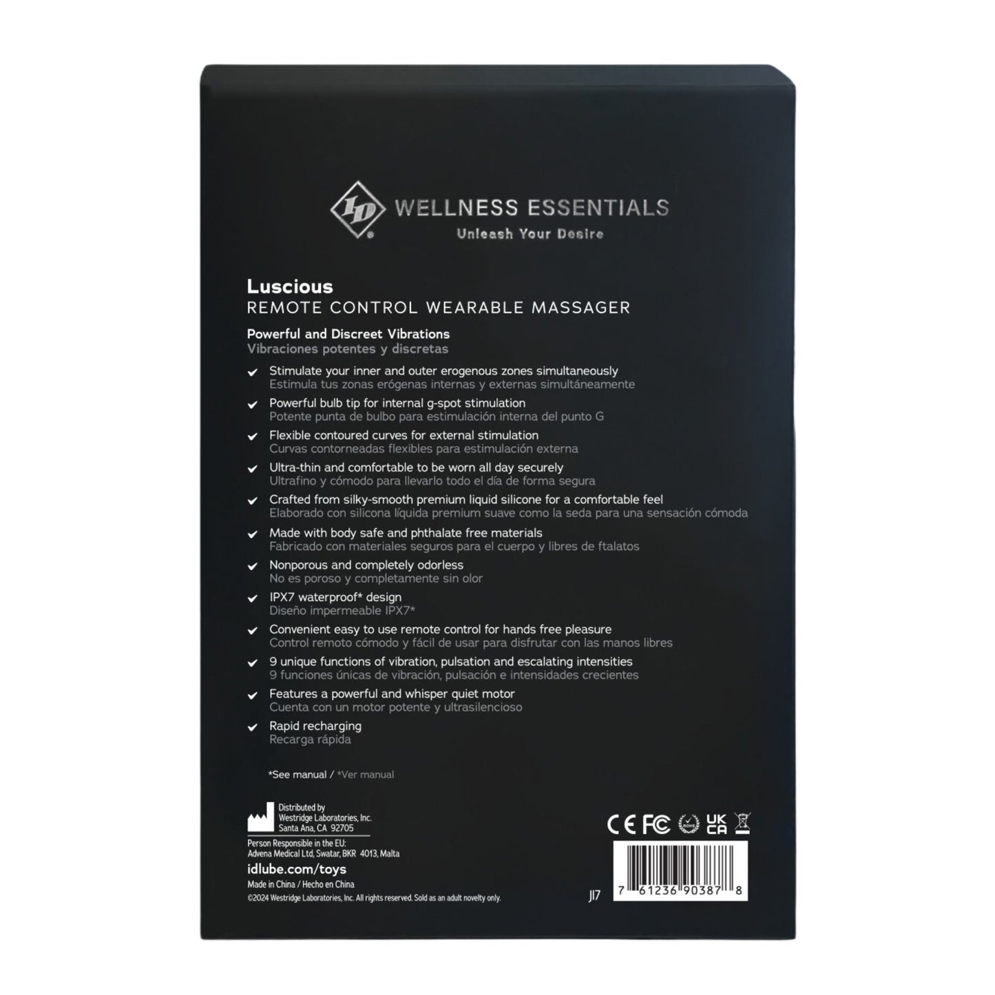 ID - Vibrateur Double Luscious