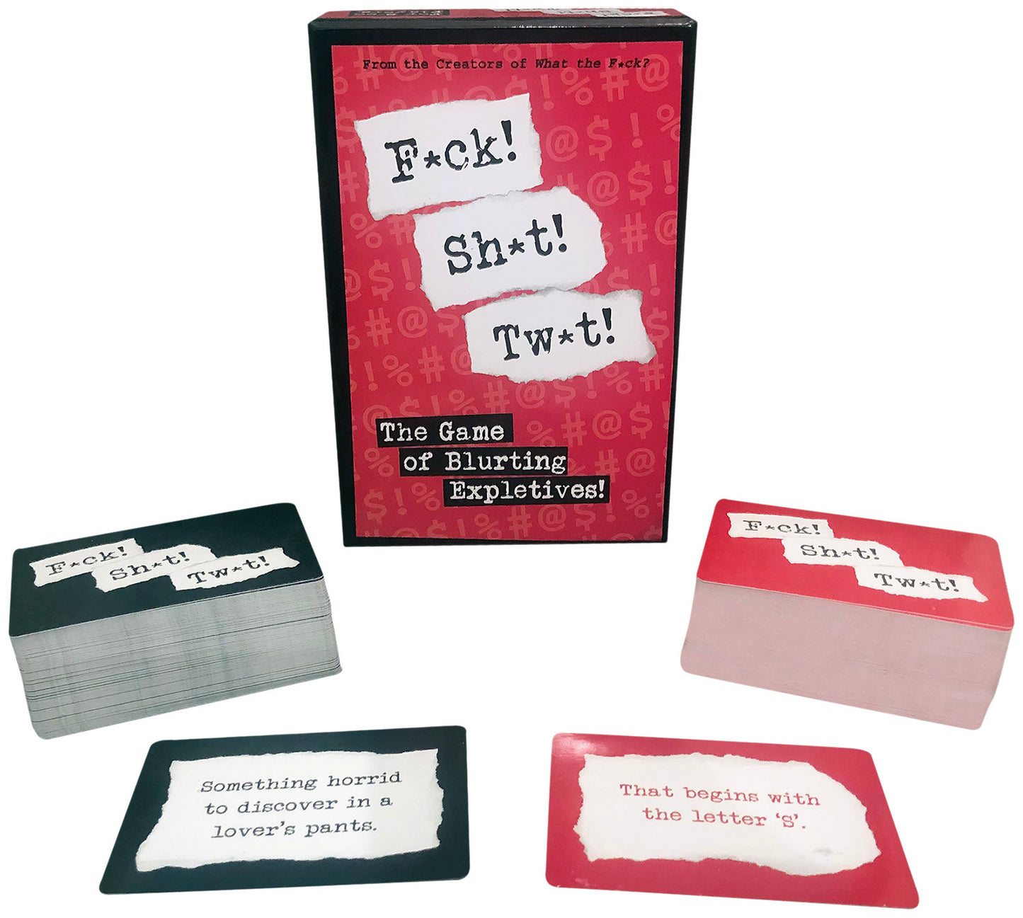 KG - F*ck Sh*t Tw*t Card Game - Anglais