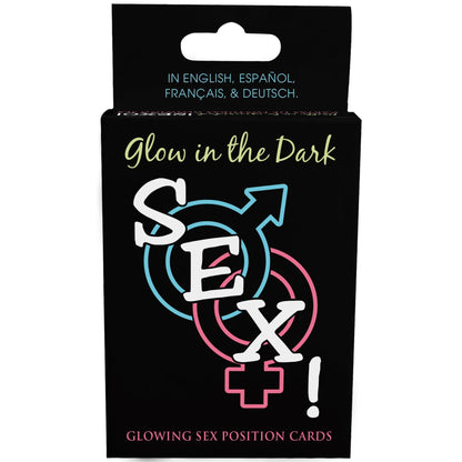 KG - Glow-In-The-Dark Sex Cards Game - Anglais