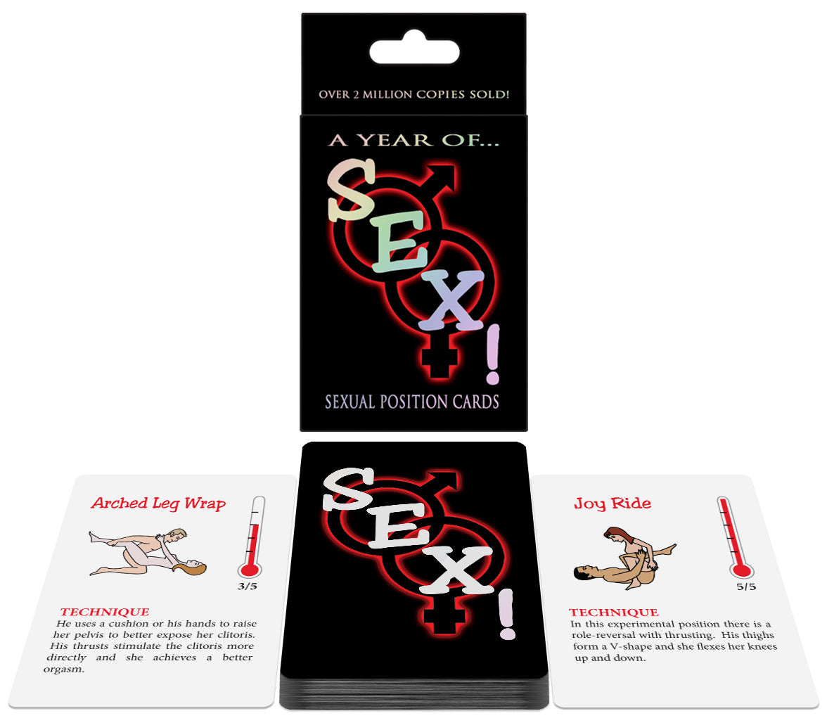 KG - A Year Of... Sex! Cards Game - Anglais