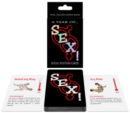 KG - A Year Of... Sex! Cards Game - Anglais