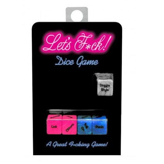 KG - Let's F*ck! Dice Game - Anglais