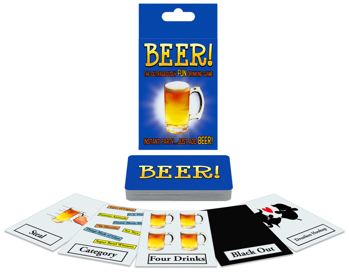 KG - Beer Card Game - Anglais