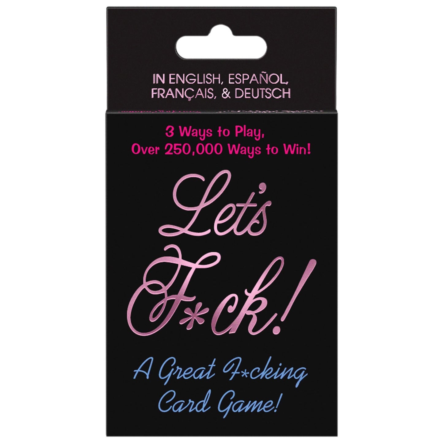 KG - Let's F*ck! Jeu De Cartes - Multilingue