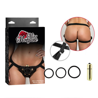 Miss Morgane - Harnais & Bullet - Noir