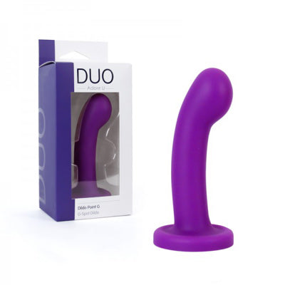 Adore U - DUO - Dildo courbé et arrondi - Mauve