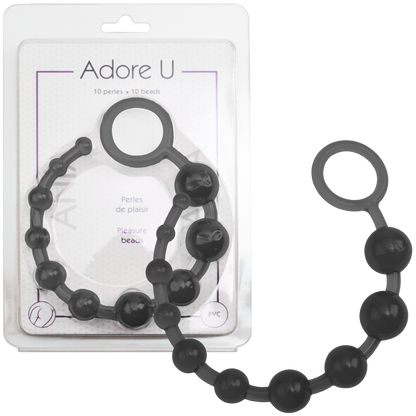Adore U - Perles de Plaisir Ania - Noir