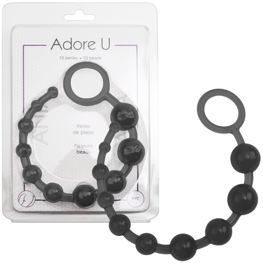 Adore U - Perles de Plaisir Ania - Noir