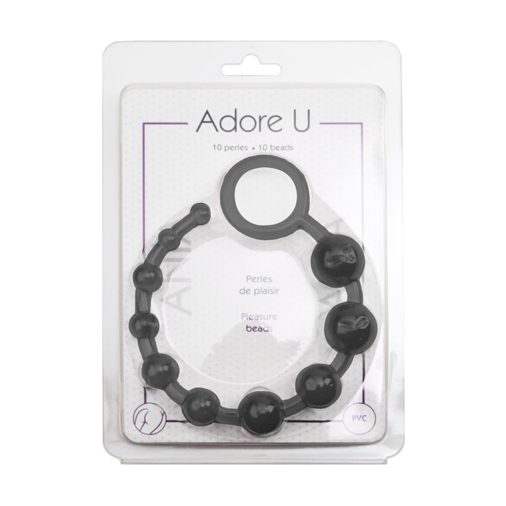 Adore U - Perles de Plaisir Ania - Noir