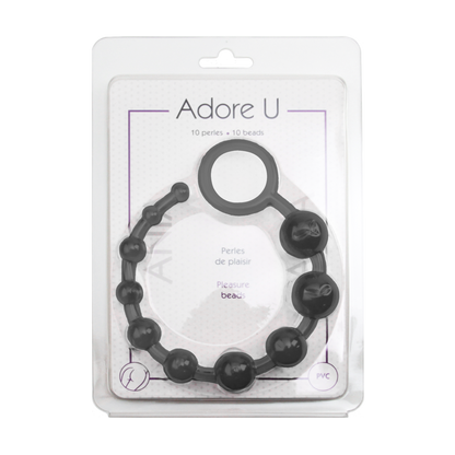 Adore U - Perles de Plaisir Ania - Noir