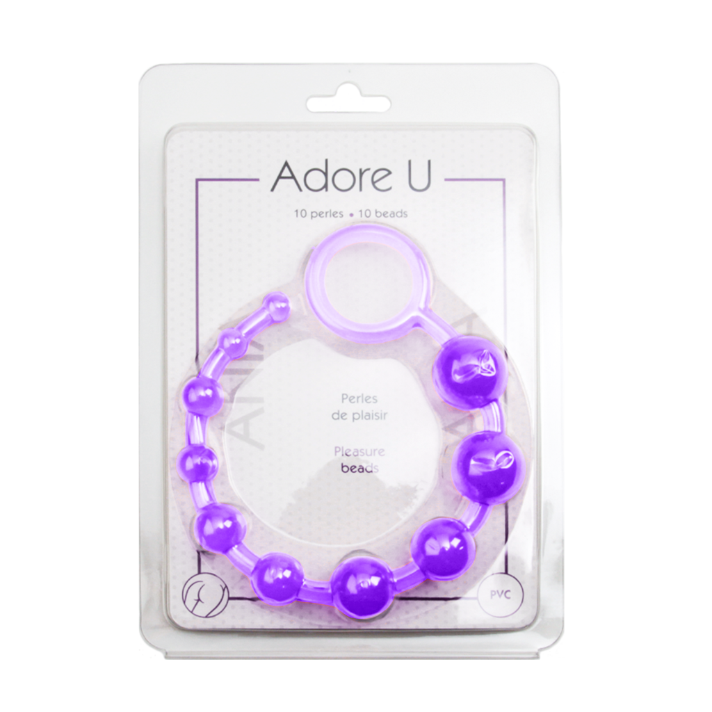 Adore U - Perles de Plaisir Ania - Violet/Bleu
