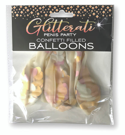 LG - Penis Party Ballons De Confettis (6pk)