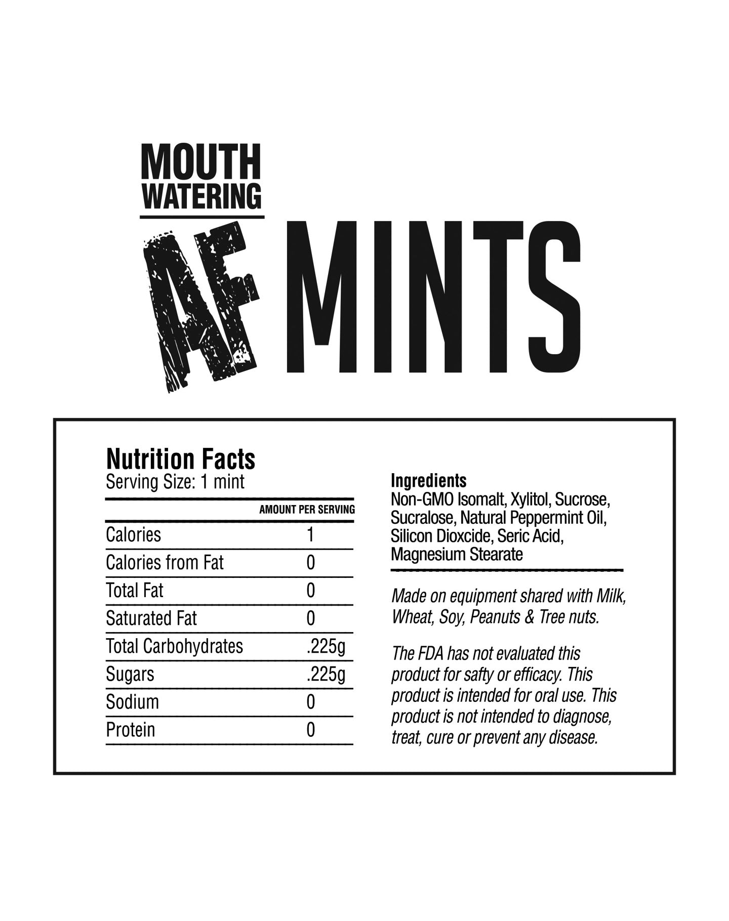 LG - Mouth Watering AF Mints – Display 100