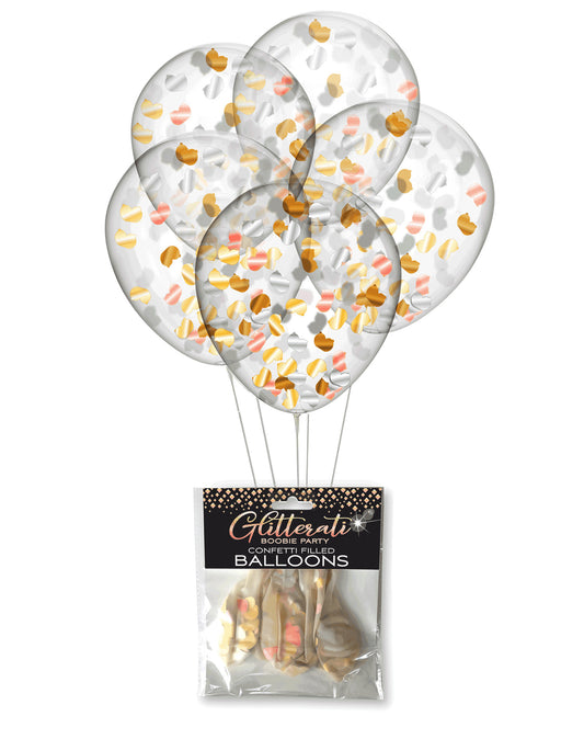 LG - Boobie Party Ballons De Confettis (5pk)