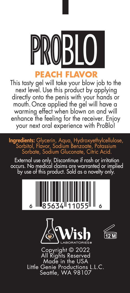 LG - ProBlo Peach Flavored Pleasure Gel - Display 65
