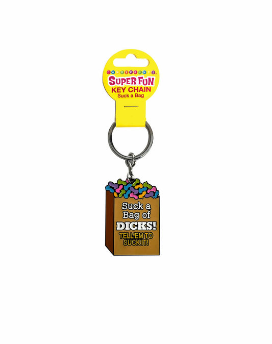 LG - Porte Clés - Suck A Bag Of Dicks!