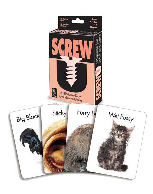 LG - Screw U Card Game - Anglais