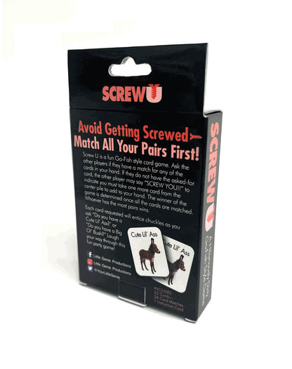 LG - Screw U Card Game - Anglais