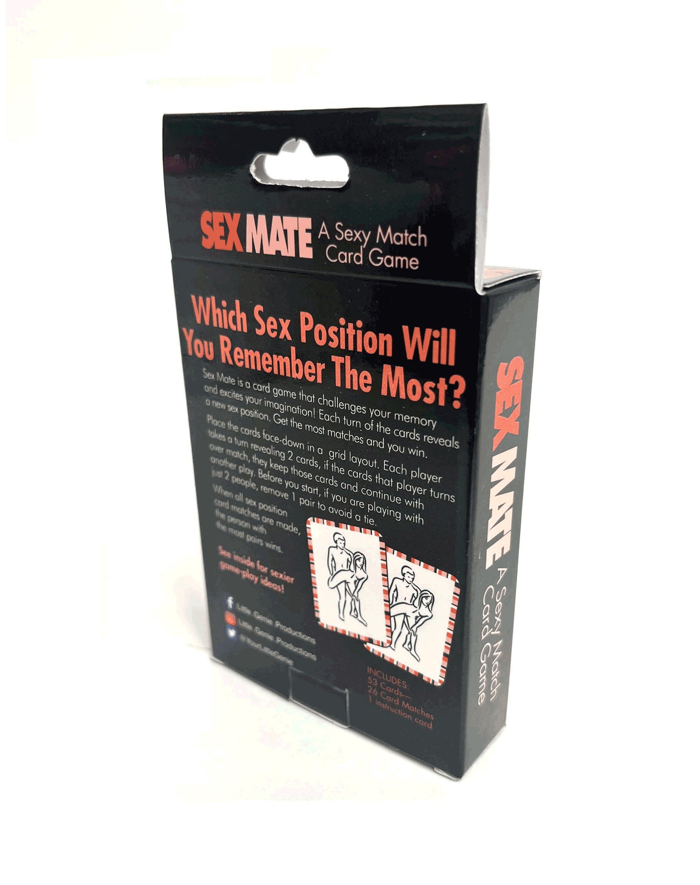 LG - Sex Mate Card Game - Anglais