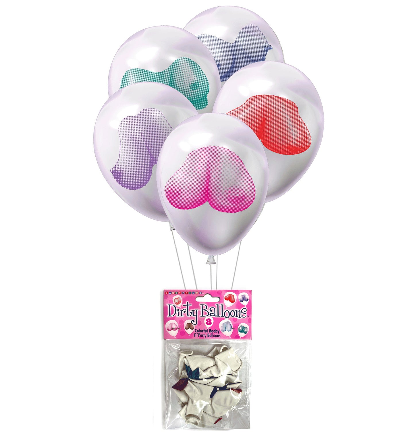 LG - Dirty Boob Balloons (8pk)