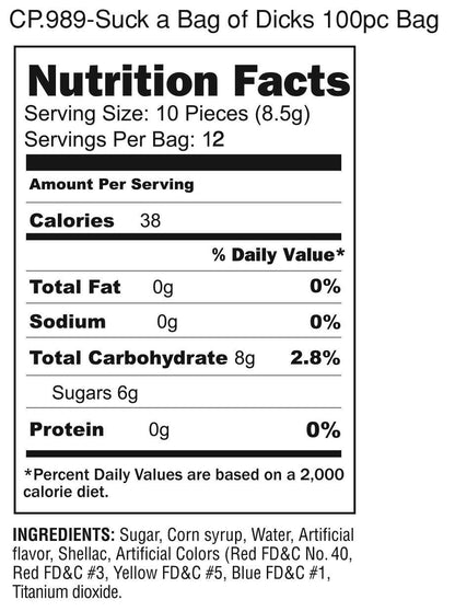LG - Suck A Bag Of Dicks! 3oz (85g)
