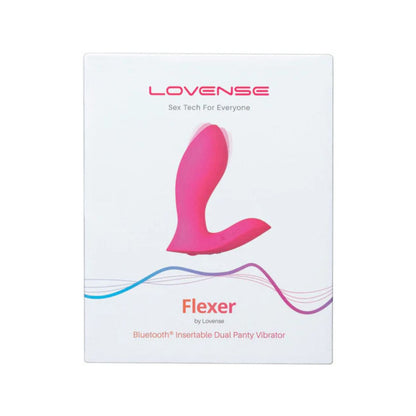 Lovense - Flexer Dual Panty Vibrator - Rose
