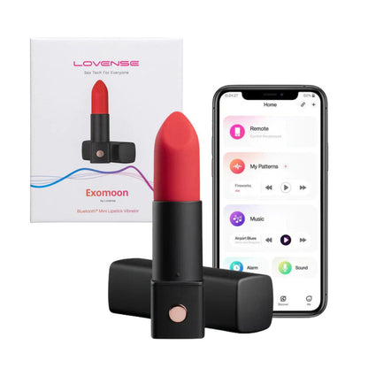 Lovense - Exomoon Mini Lipstick Vibrator