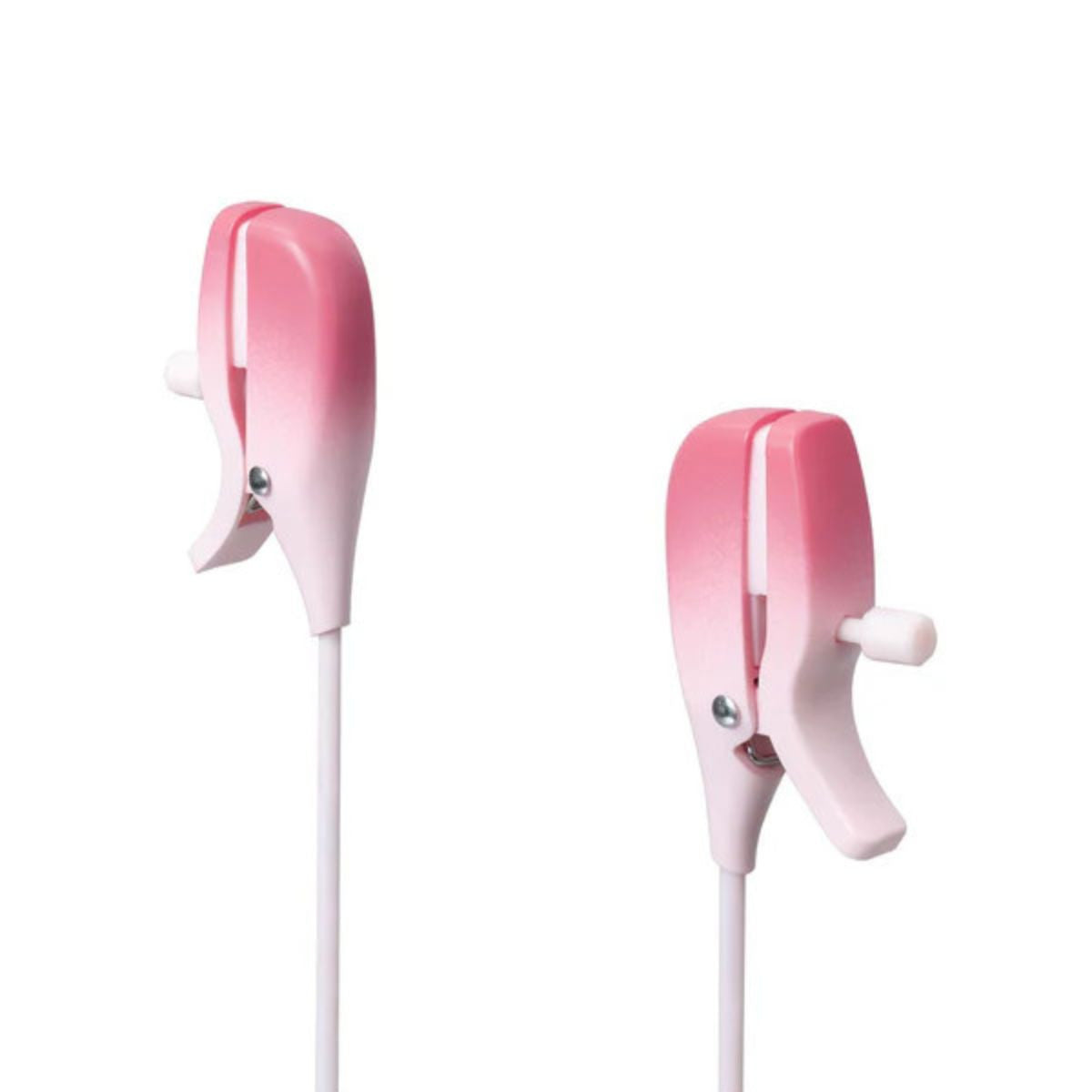 Lovense - Gemini Vibrating Nipple Clamps - Rose