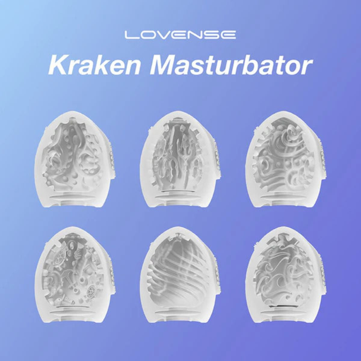 Lovense - Kraken Single Egg Mastubator - Transp.