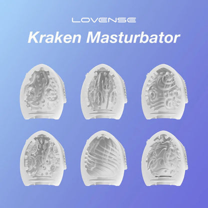 Lovense - Kraken Single Egg Mastubator - Transp.