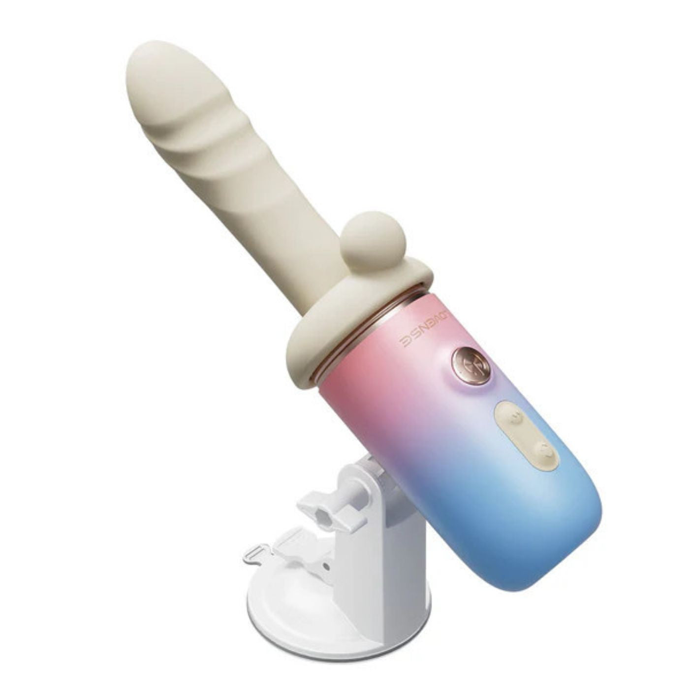 Lovense - Spinel Thrusting Vibrating & Heating Dildo - Rose