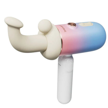 Lovense - Spinel Thrusting Vibrating & Heating Dildo - Rose