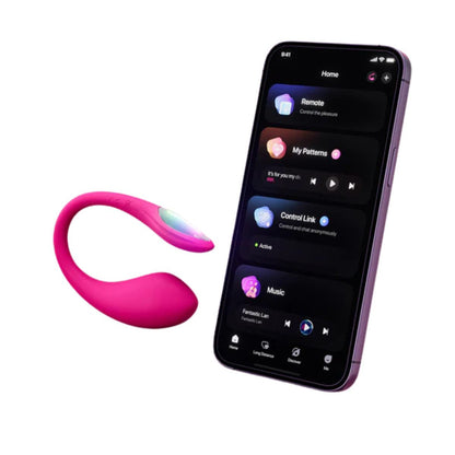 Lovense - Lush Mini G-Spot Egg Vibrator - Rose