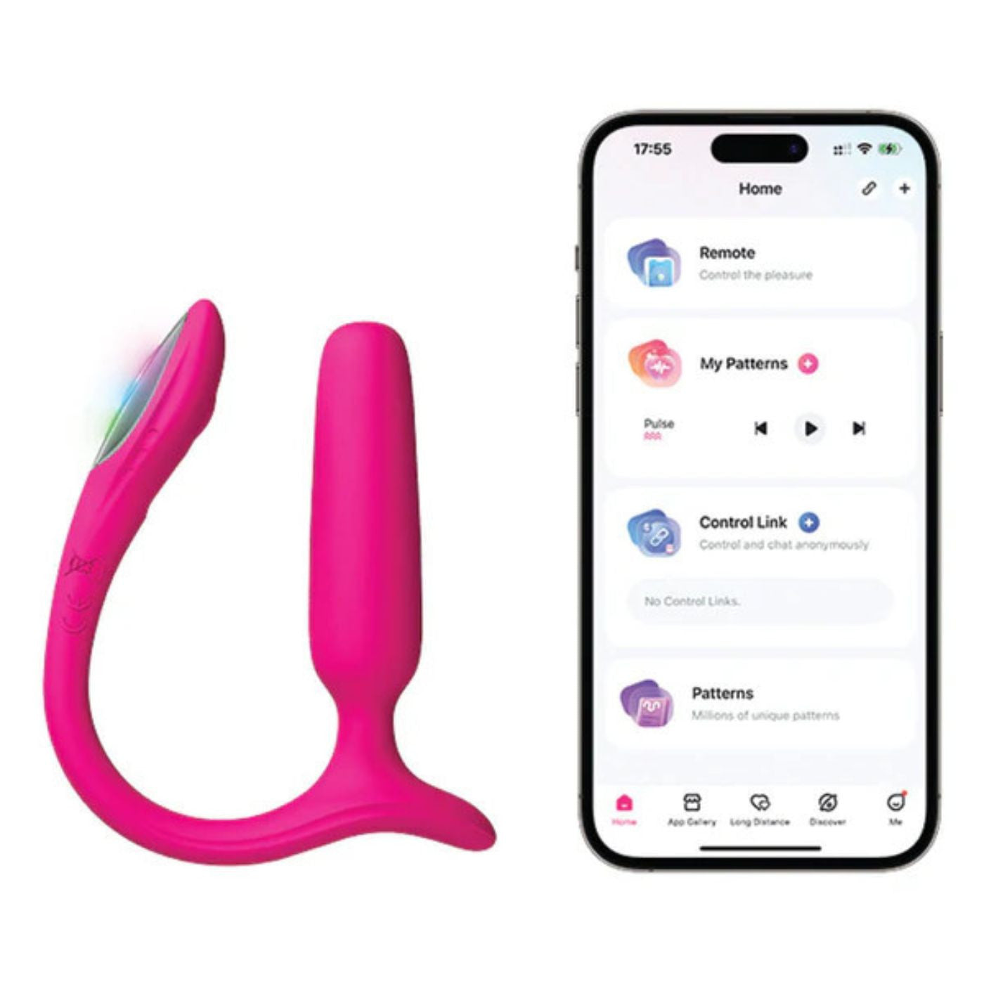 Lovense - Lush Anal Remote Vibrator - Rose